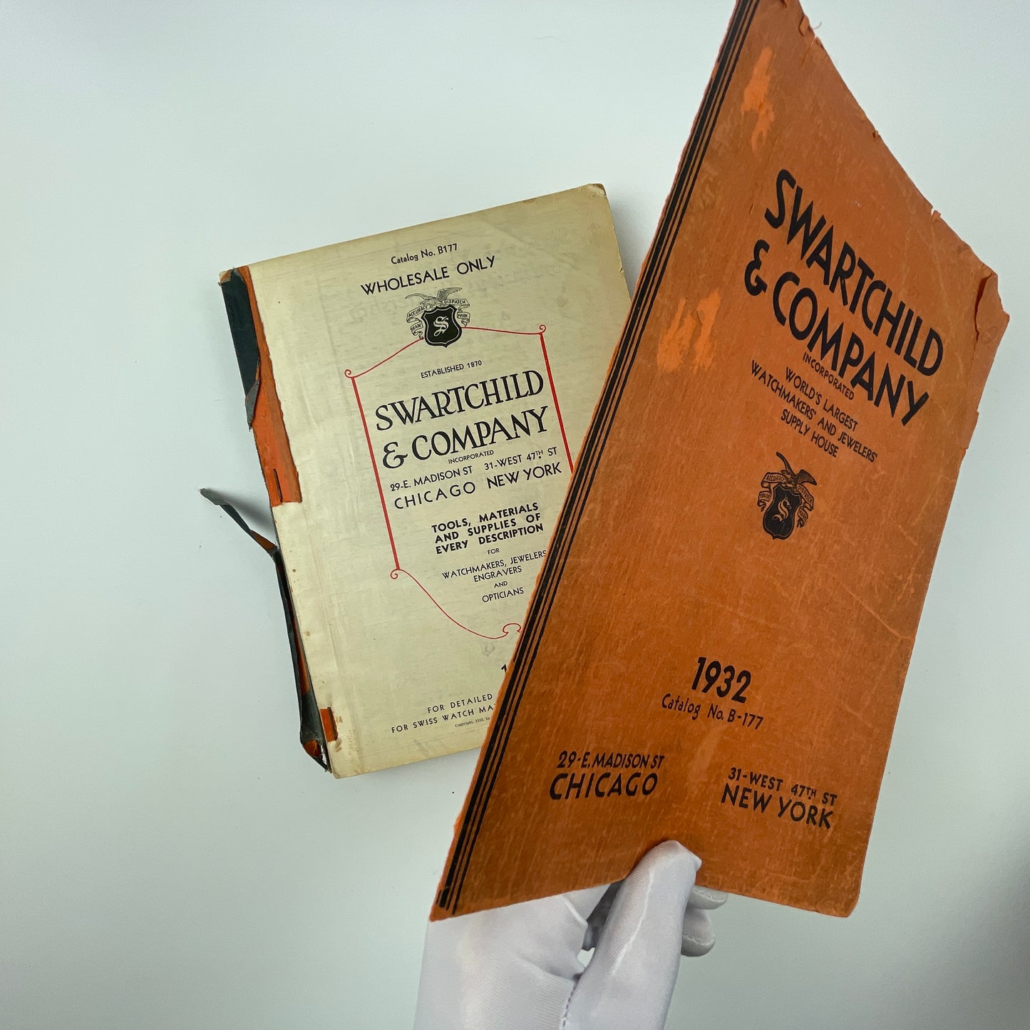 Oct Lot 24- Swartchild & Company 1932 Catalog No. B-177