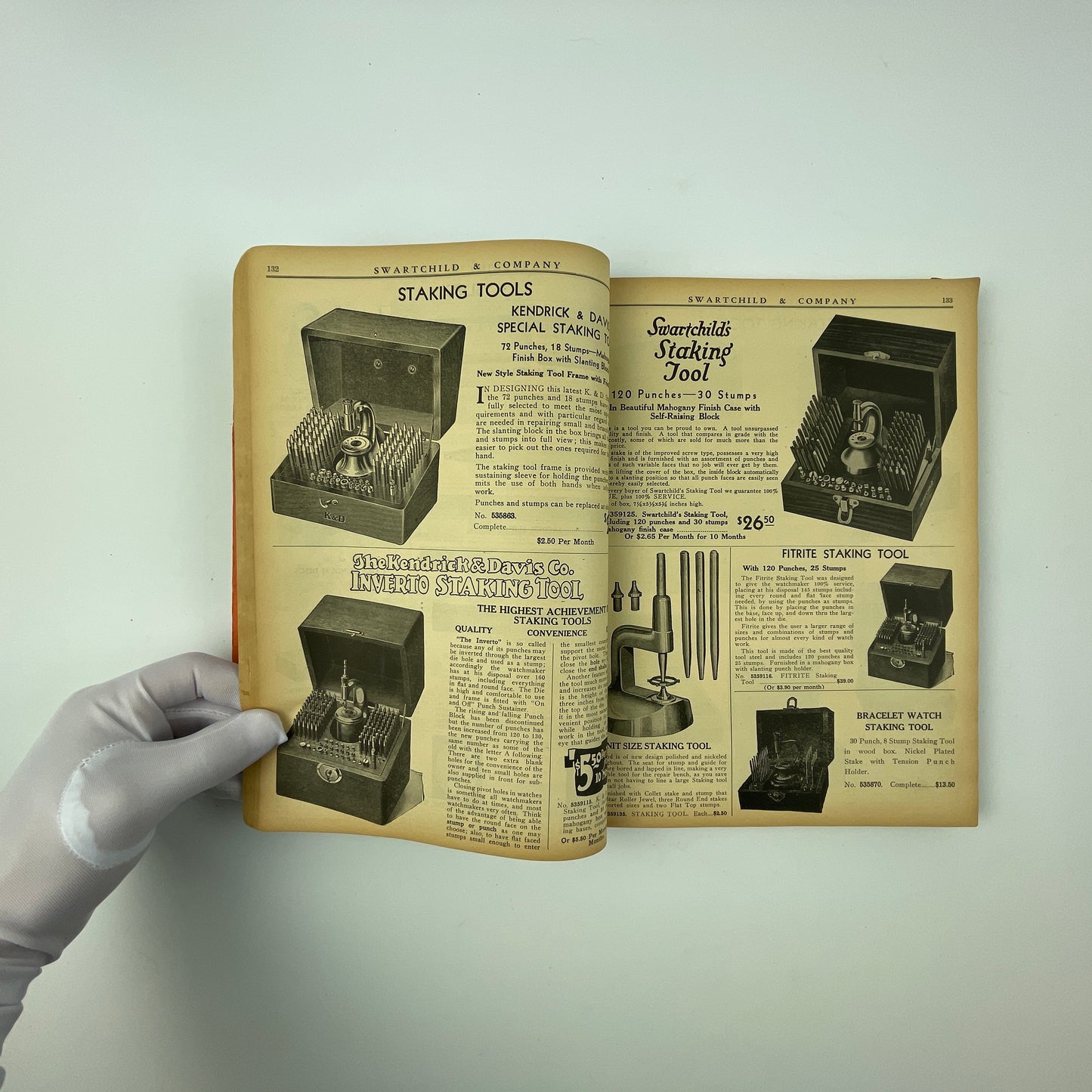 Oct Lot 24- Swartchild & Company 1932 Catalog No. B-177