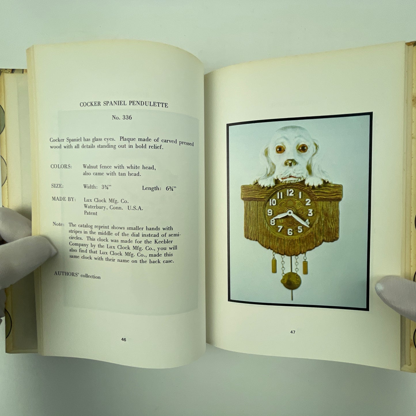 Oct Lot 93- Novelty and Animated Pendulette Wall Clocks | Book