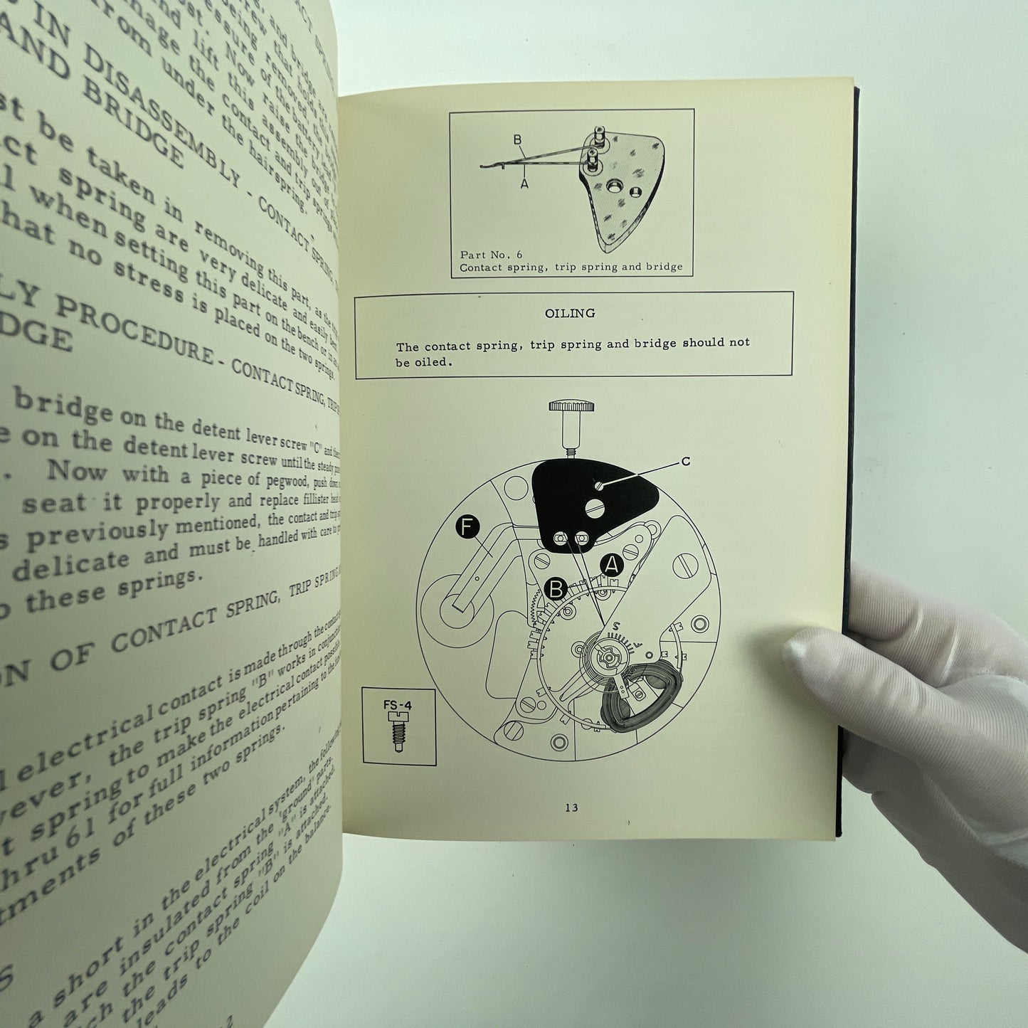 Oct Lot 36- Hamilton Electric Watch Repair Manual