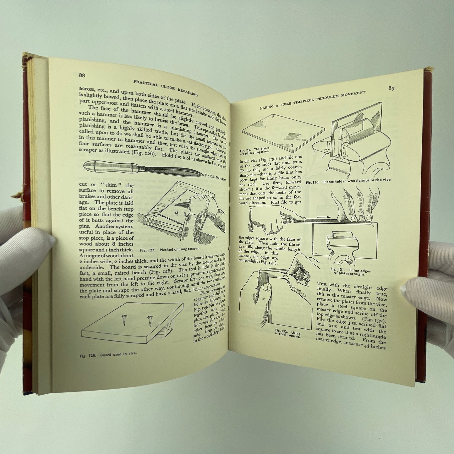 Oct Lot 66- Practical Clock Repairing | Book