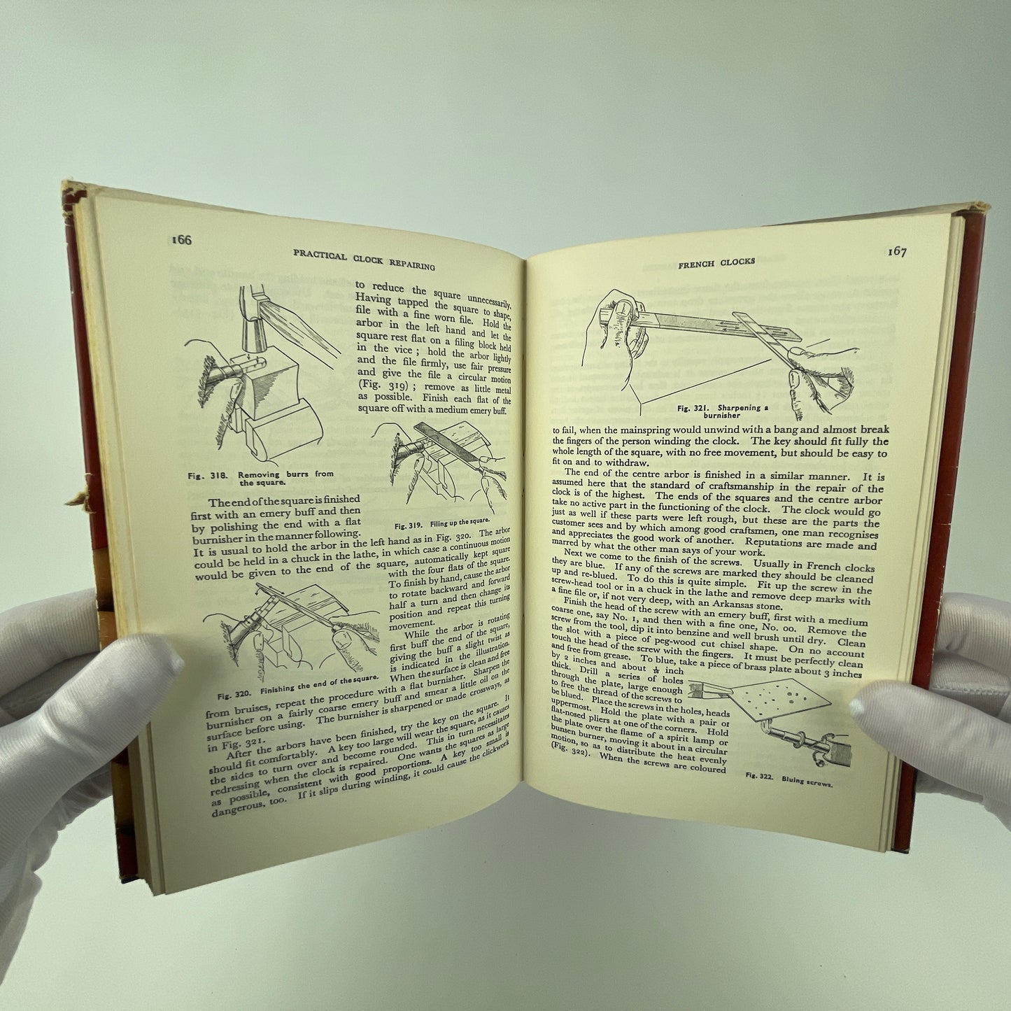 Oct Lot 66- Practical Clock Repairing | Book