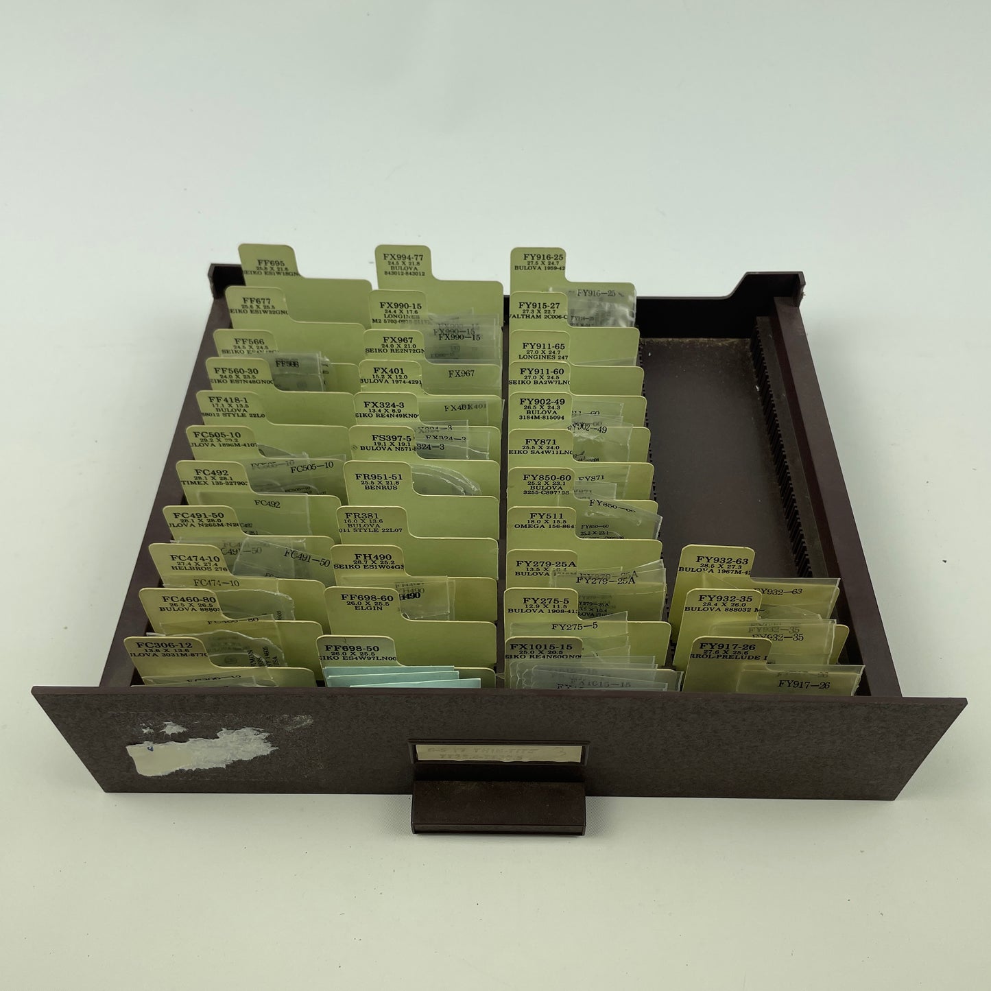 Oct Lot 45- NOS G-S Flat Fancy Crystal Tray 3