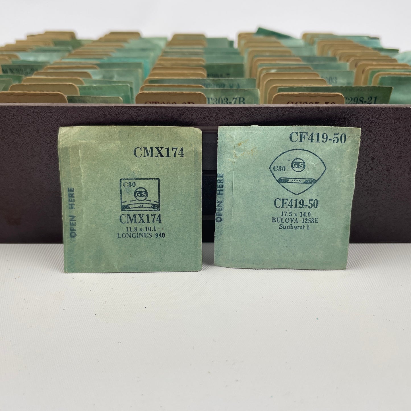 Oct Lot 101- NOS G-S Fancy Crystal Tray