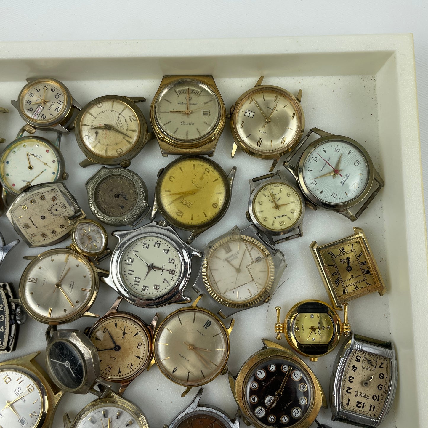 Oct Lot 50- Assorted American & Swiss Wristwatches