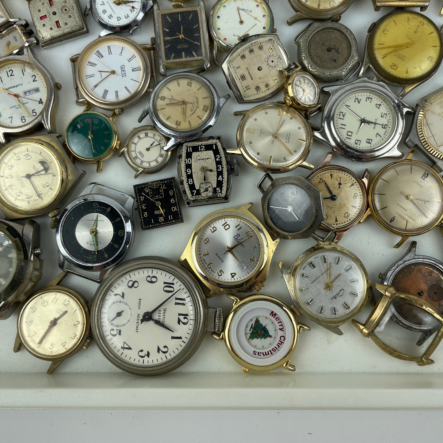 Oct Lot 50- Assorted American & Swiss Wristwatches