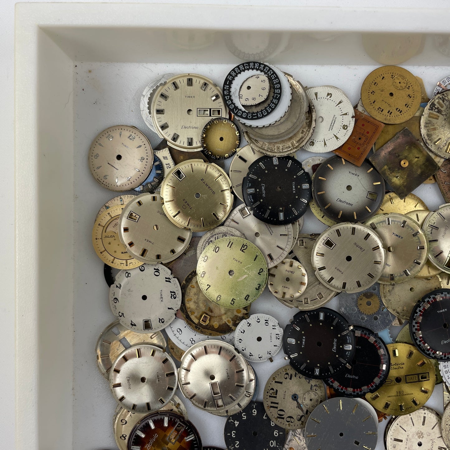 Oct Lot 54- Large Lot of Watch Dials