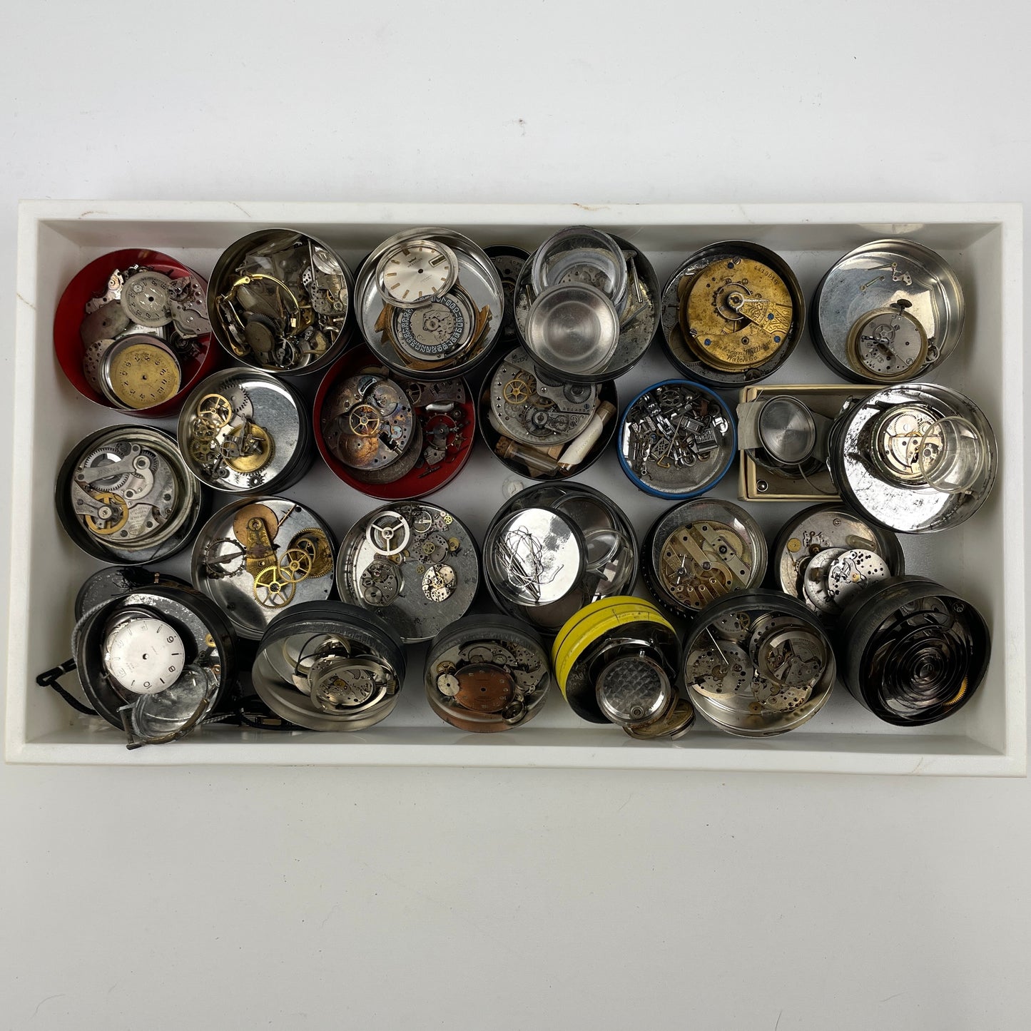 Oct Lot 96- American & Swiss Pocket & Wrist Tray Lot