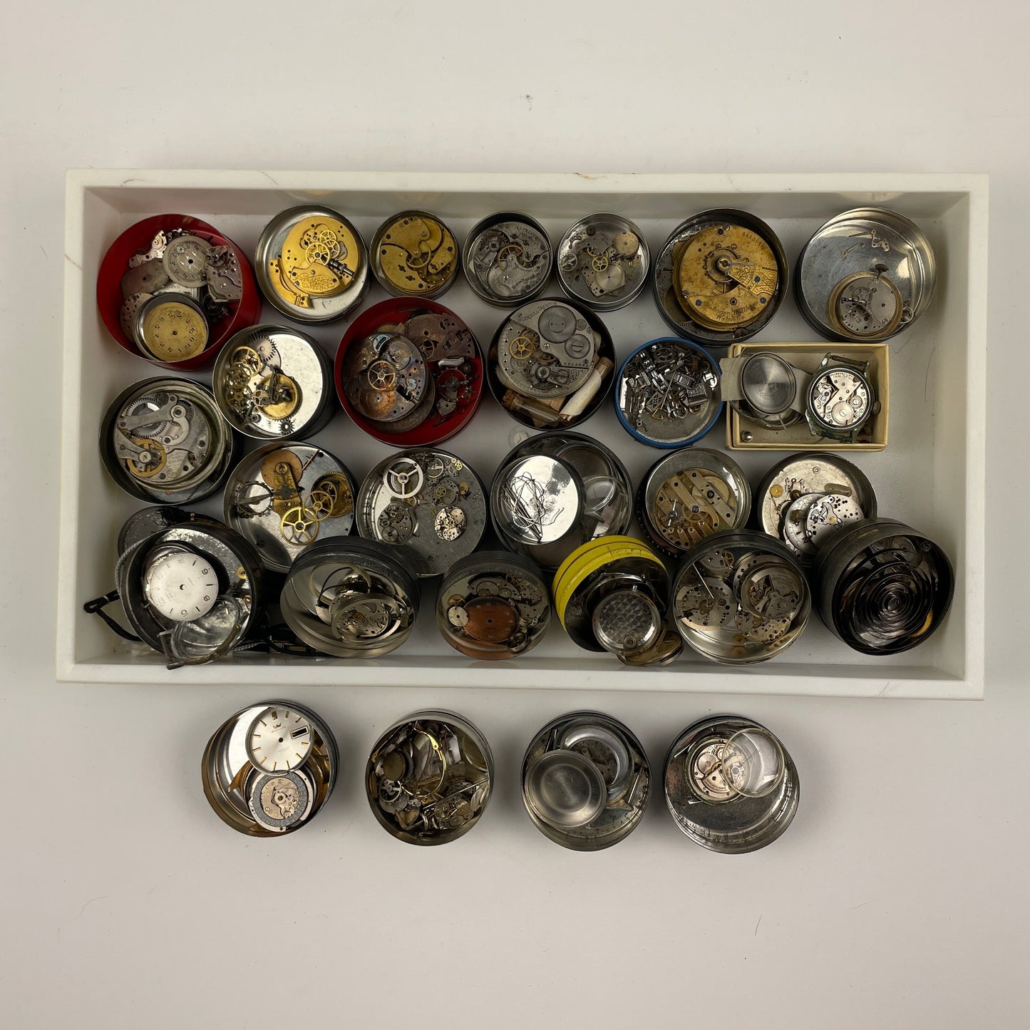 Oct Lot 96- American & Swiss Pocket & Wrist Tray Lot
