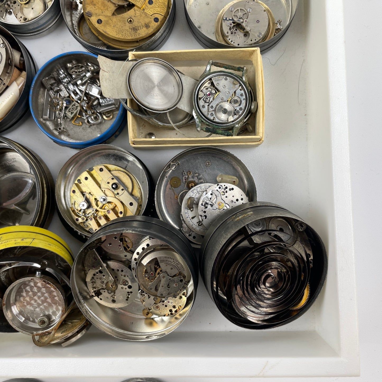 Oct Lot 96- American & Swiss Pocket & Wrist Tray Lot