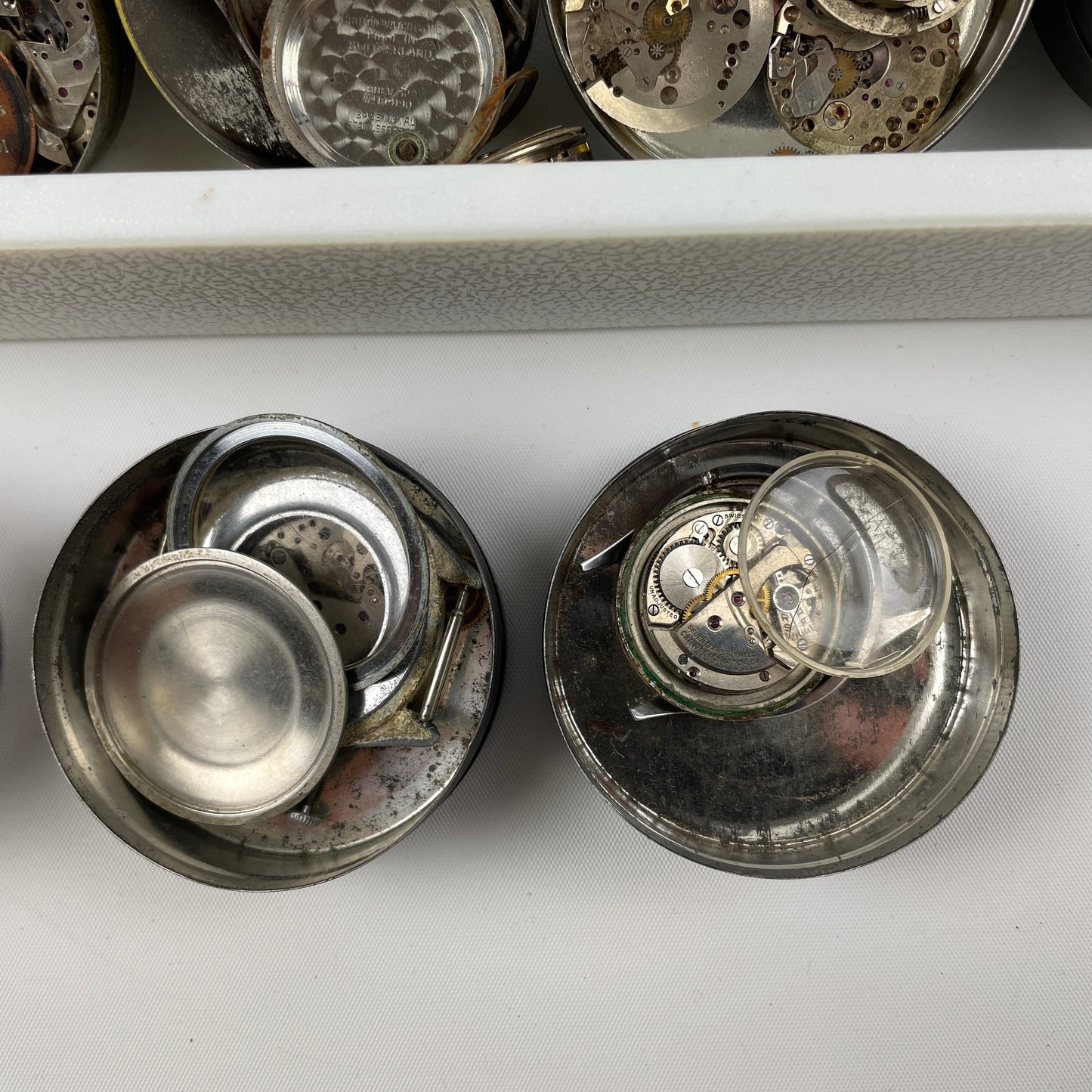 Oct Lot 96- American & Swiss Pocket & Wrist Tray Lot