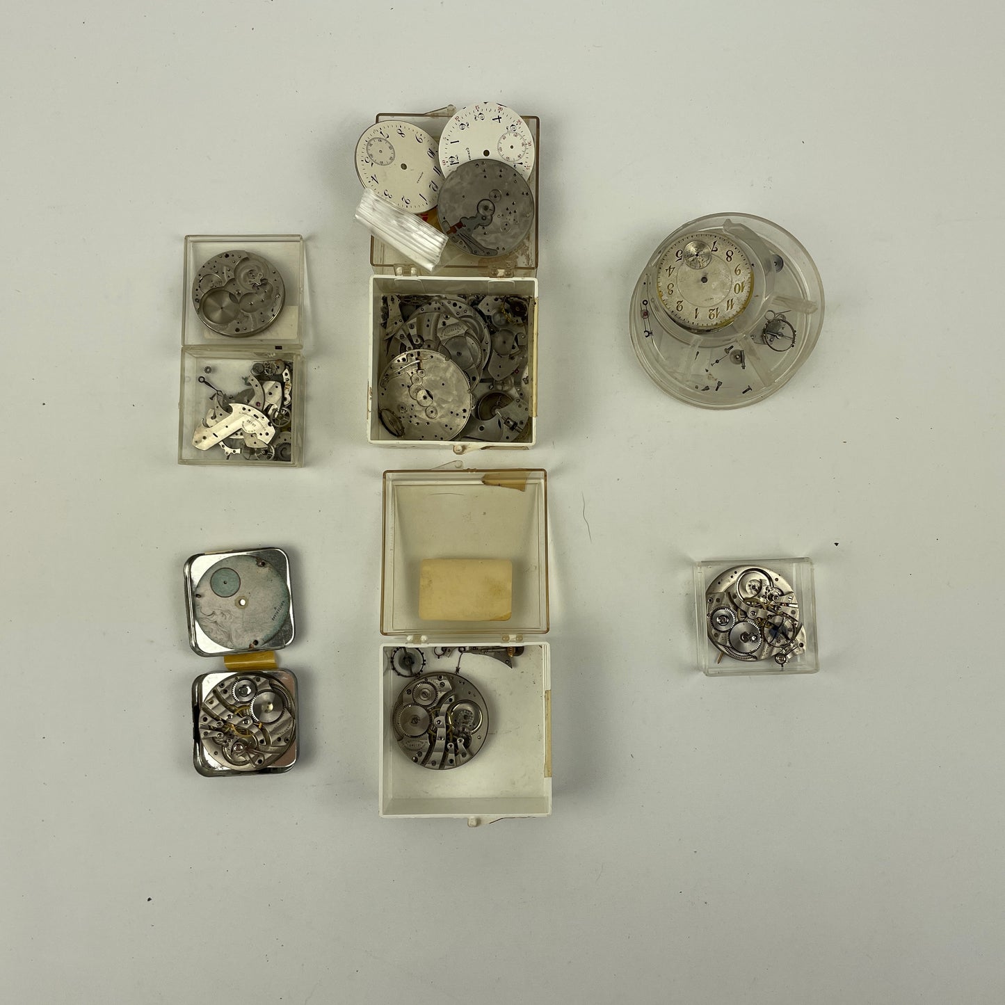 Oct Lot 70- E. Howard & Co. 12 S Pocket Watch Parts & Movements