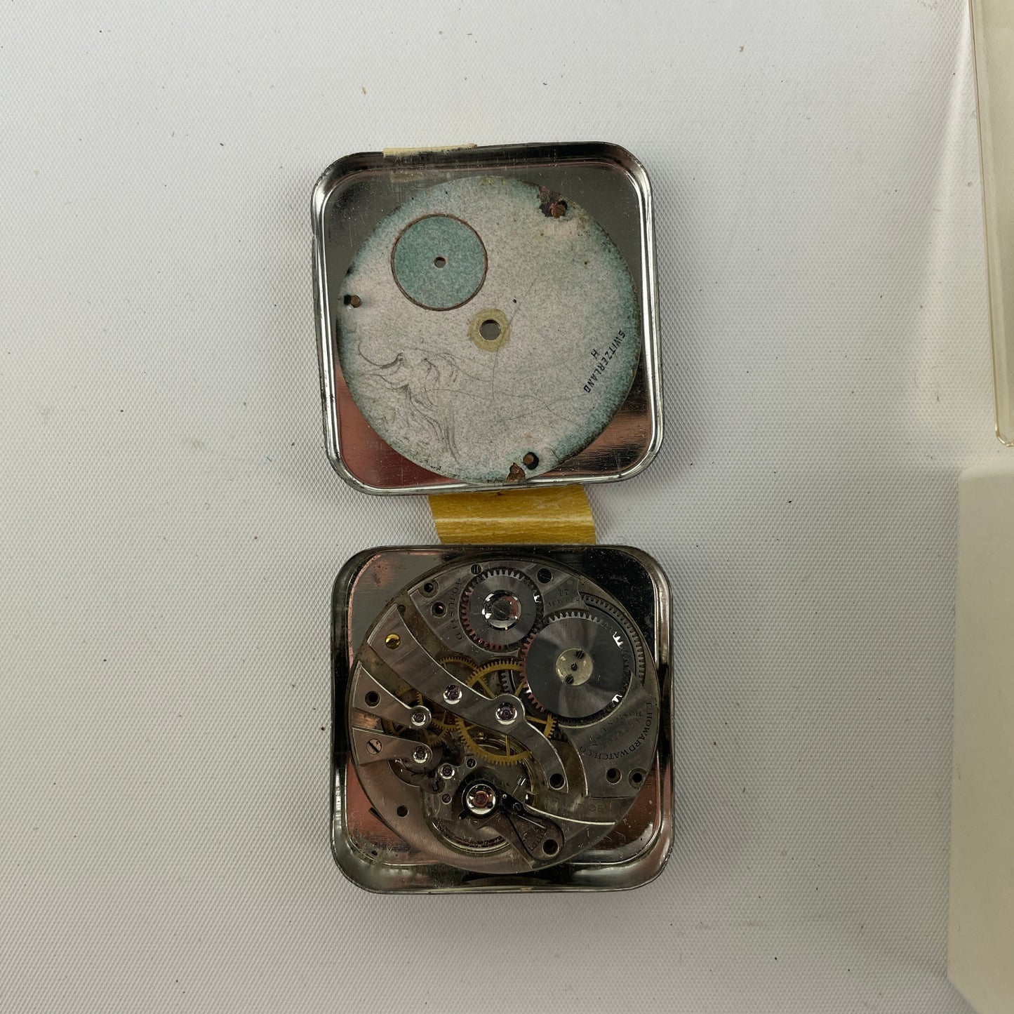 Oct Lot 70- E. Howard & Co. 12 S Pocket Watch Parts & Movements