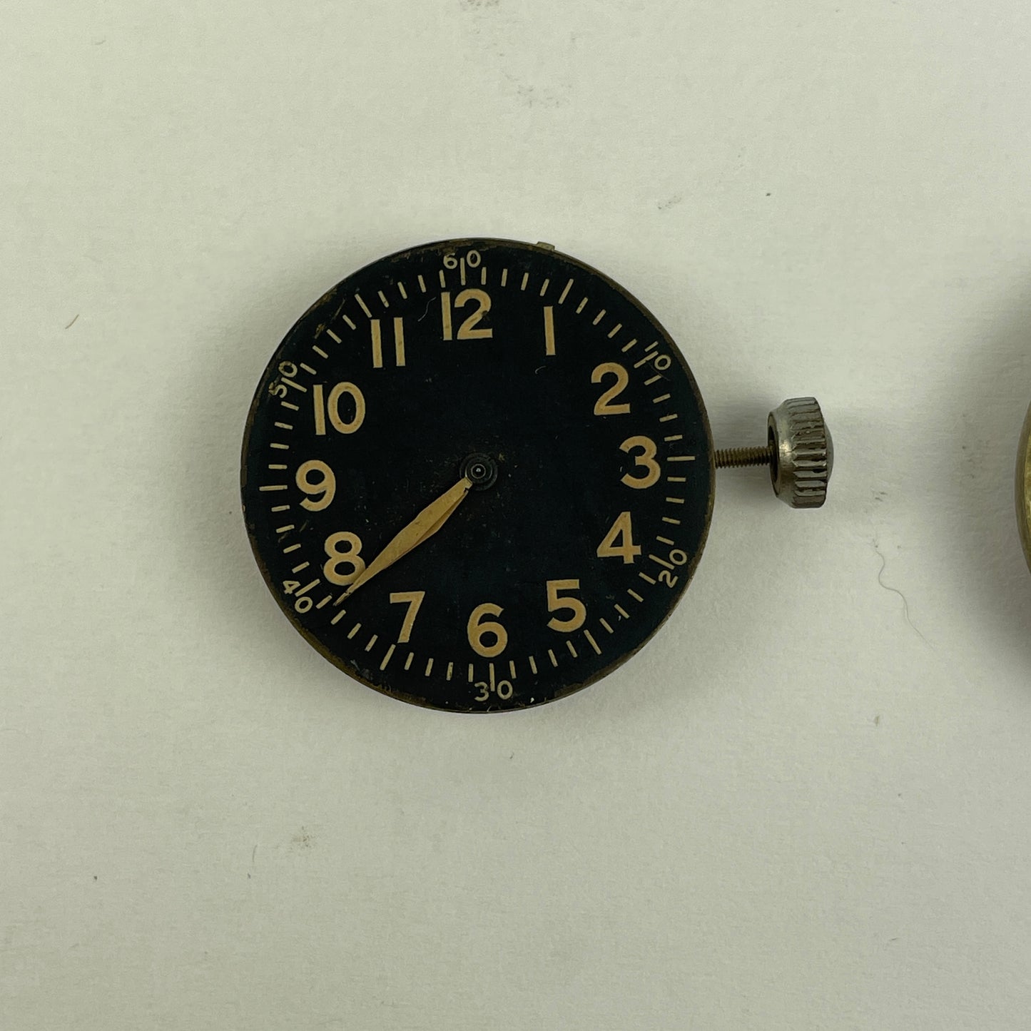 Oct Lot 75- Eglin 8/0 Military Wristwatch Movements