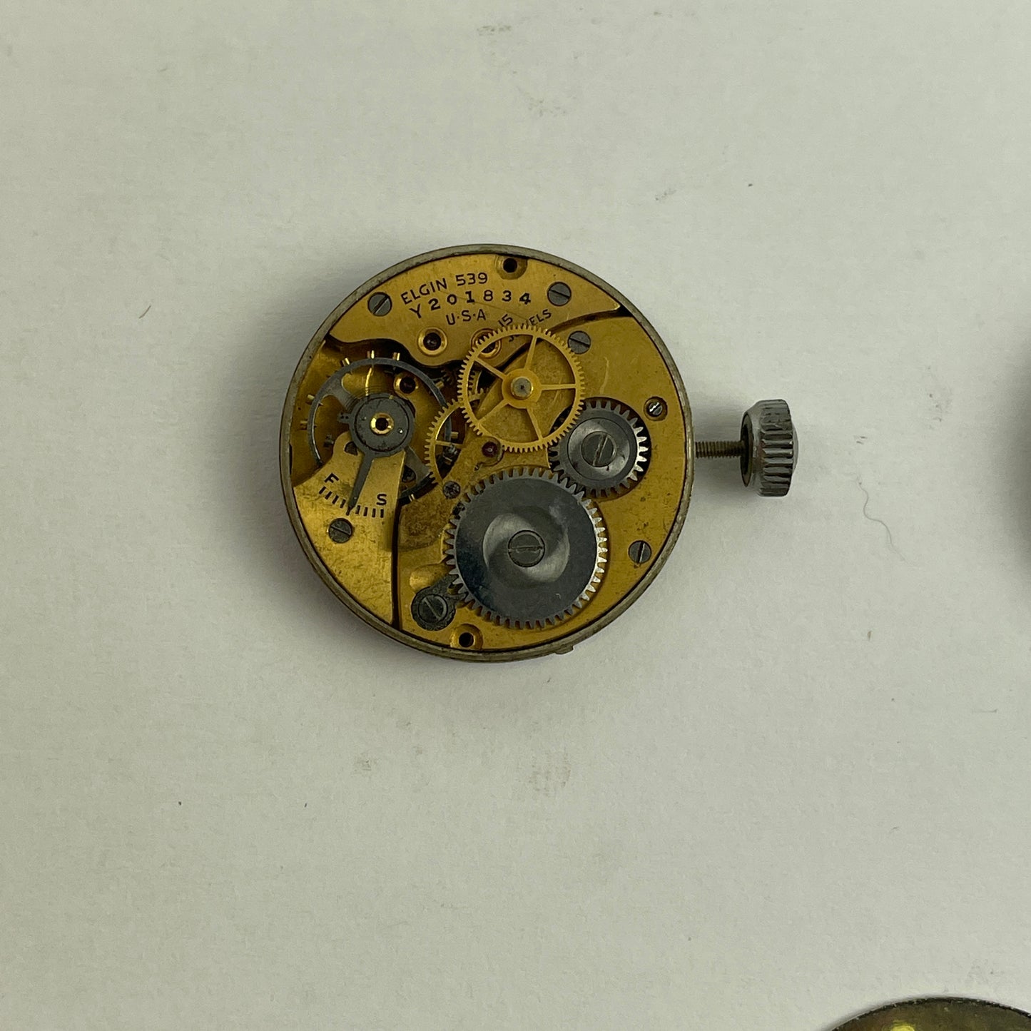 Oct Lot 75- Eglin 8/0 Military Wristwatch Movements
