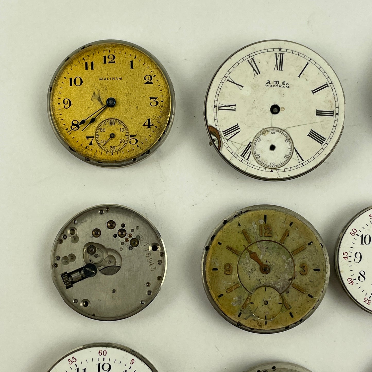 Oct Lot 76- Waltham 6S | 0S | 6/0S Wristwatch Movements