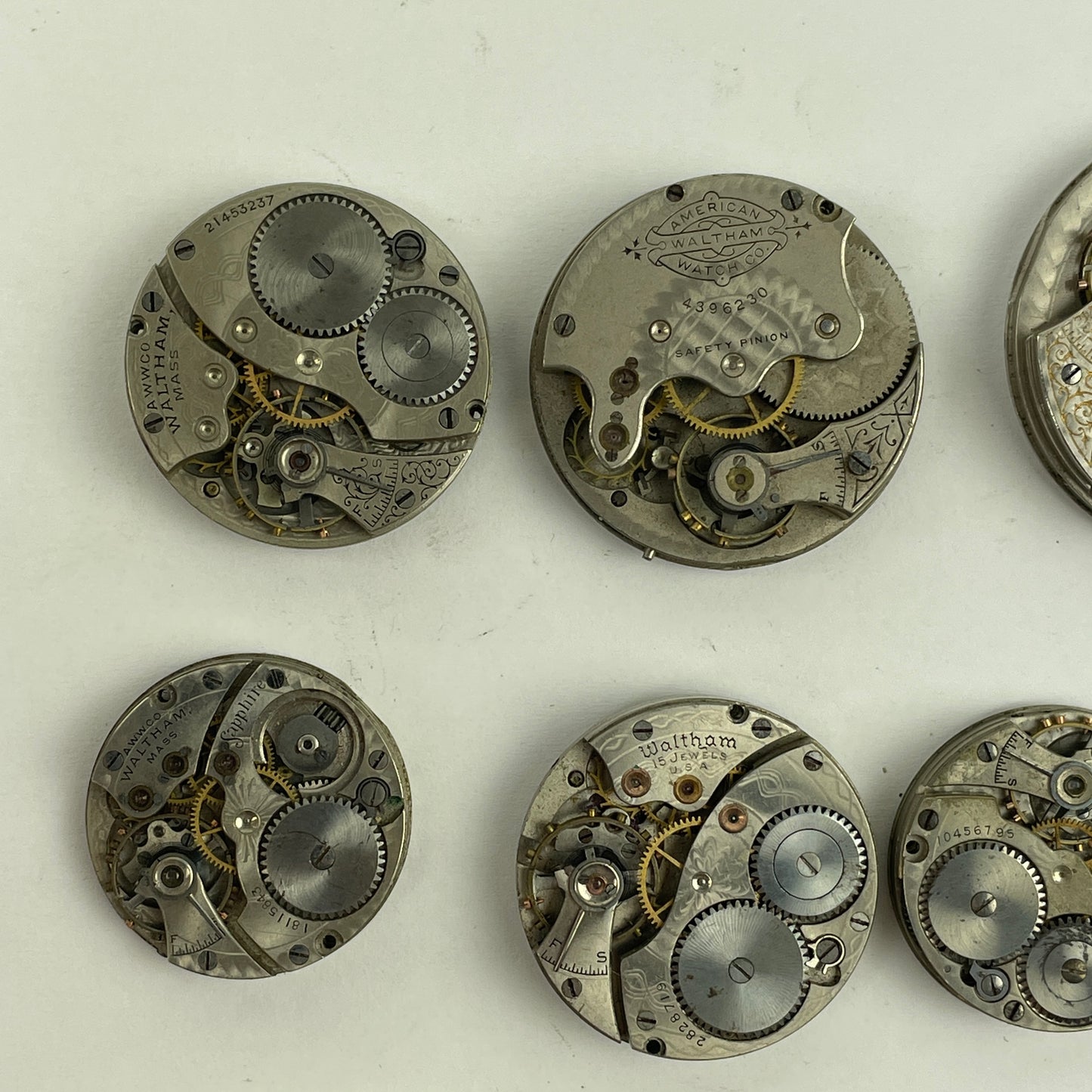 Oct Lot 76- Waltham 6S | 0S | 6/0S Wristwatch Movements