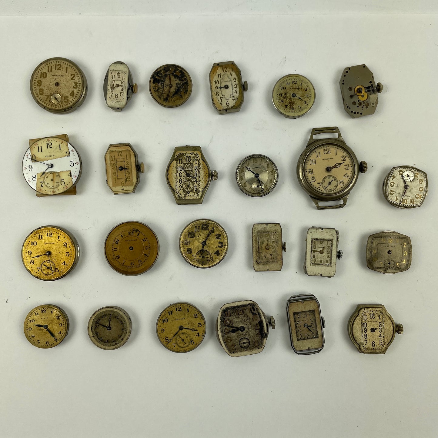 Oct Lot 82- American Mechanical Wristwatch Assortment