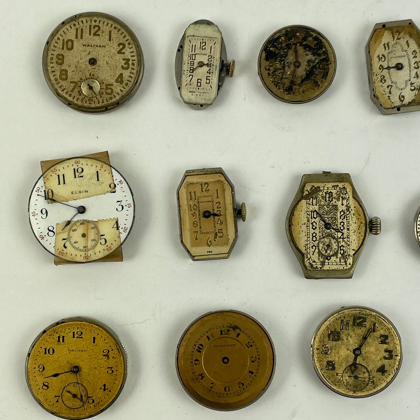 Oct Lot 82- American Mechanical Wristwatch Assortment