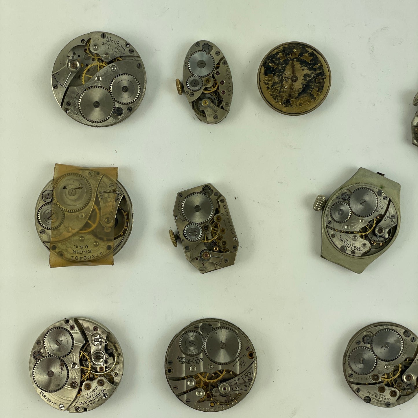 Oct Lot 82- American Mechanical Wristwatch Assortment