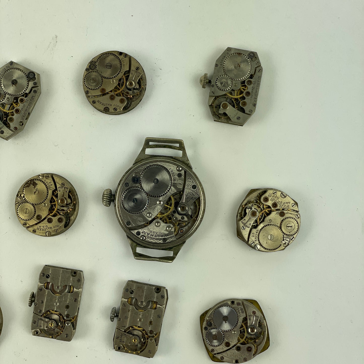 Oct Lot 82- American Mechanical Wristwatch Assortment