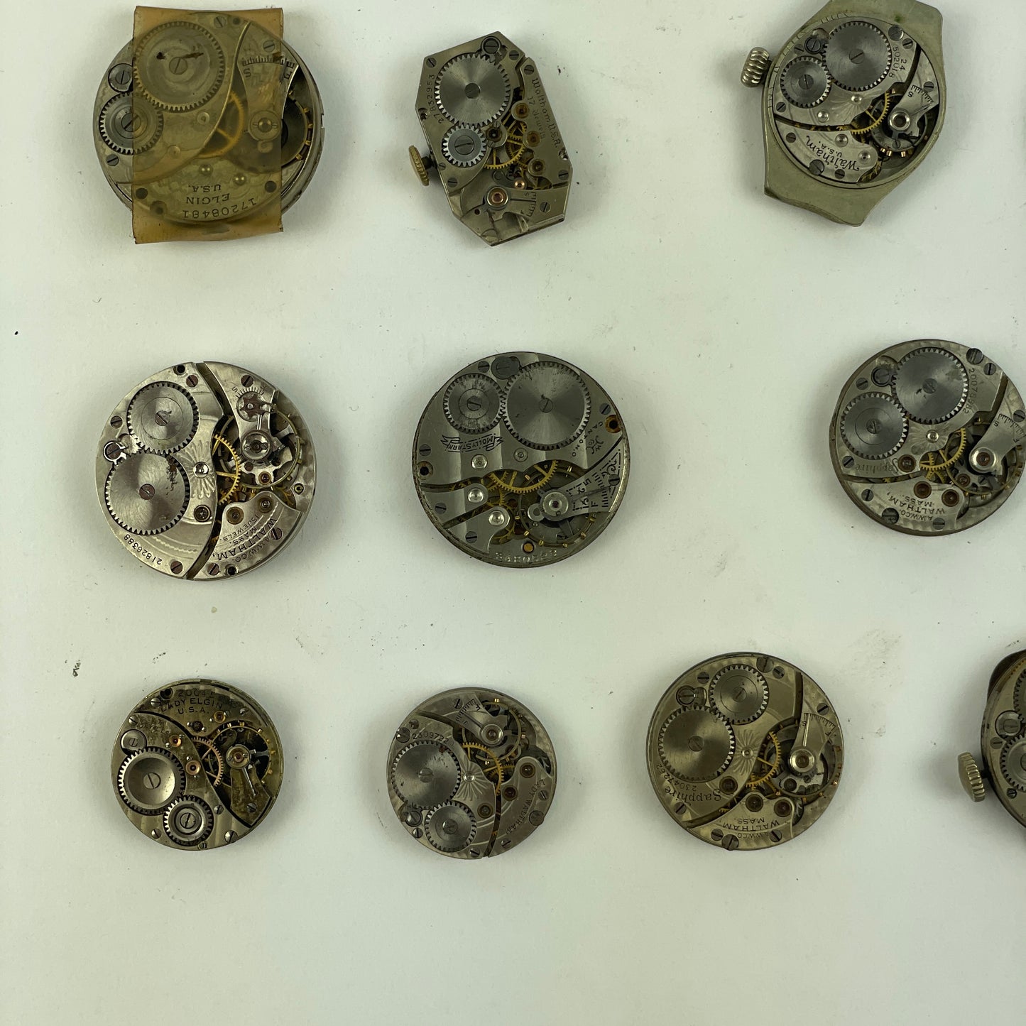 Oct Lot 82- American Mechanical Wristwatch Assortment