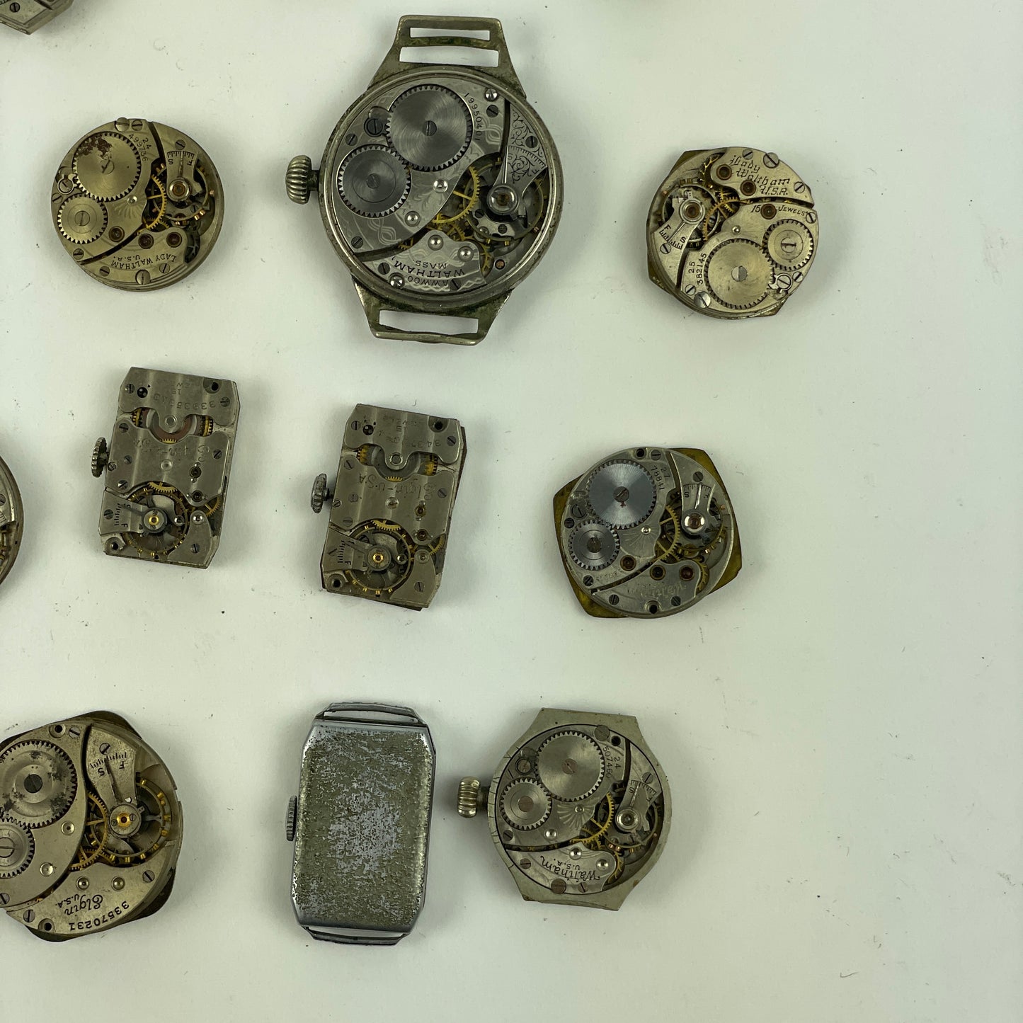 Oct Lot 82- American Mechanical Wristwatch Assortment