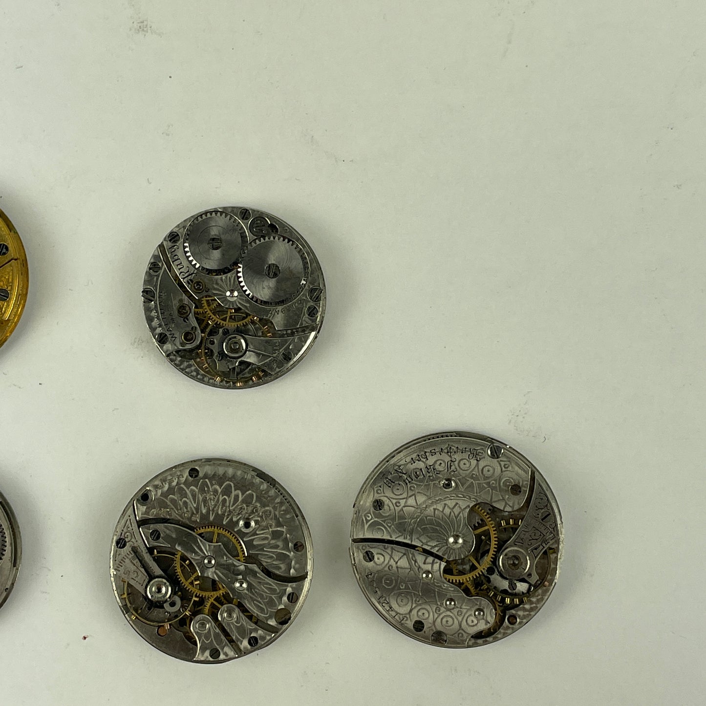 Oct Lot 15- American Lapel Watch Movements