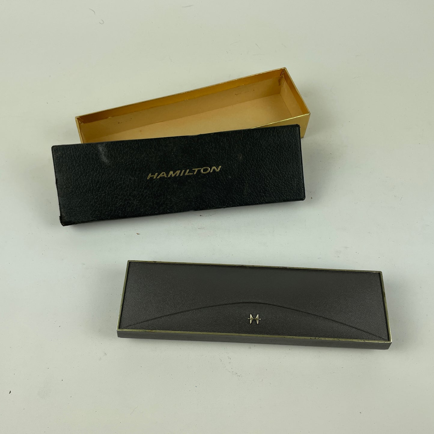 Oct Lot 11- Vintage Hamilton Wristwatch Boxes (3)