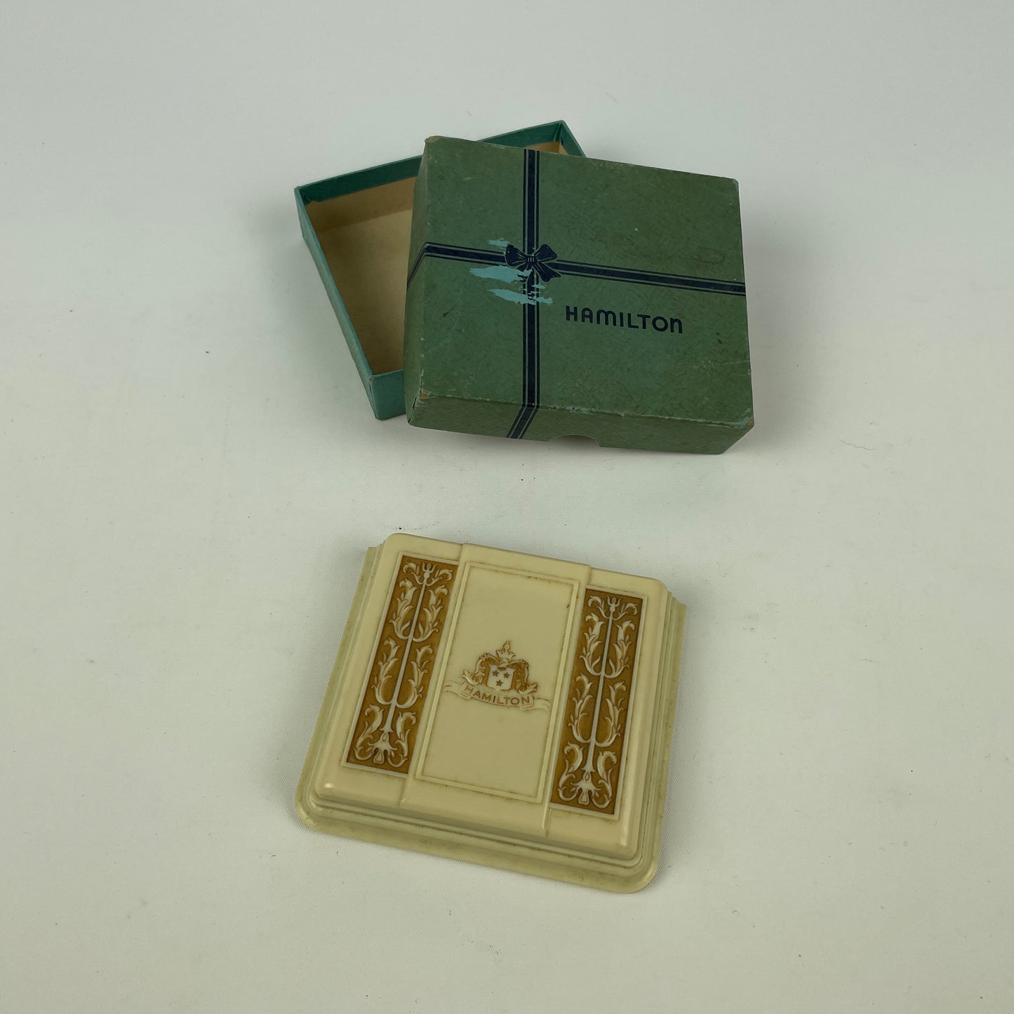 Oct Lot 21- Vintage Hamilton Pocket Watch Box