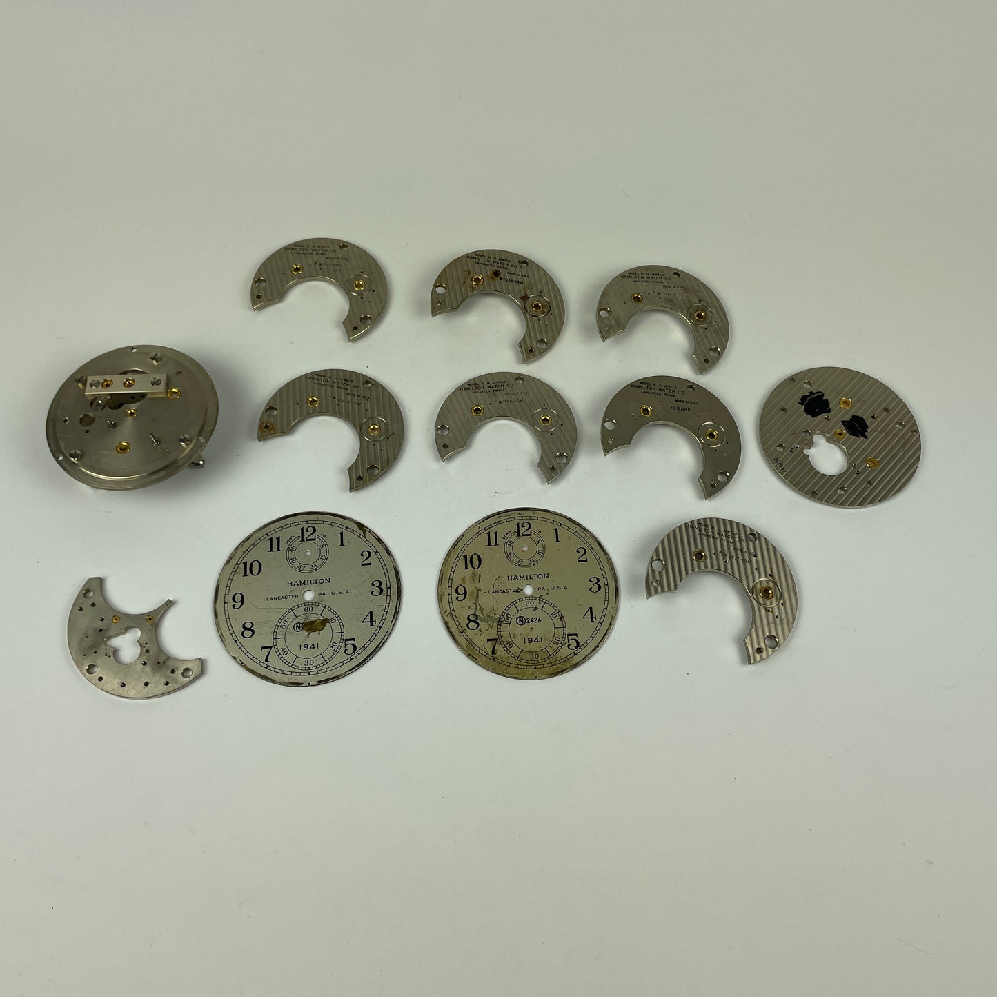 Hamilton Model 21 Box Chronometer Parts