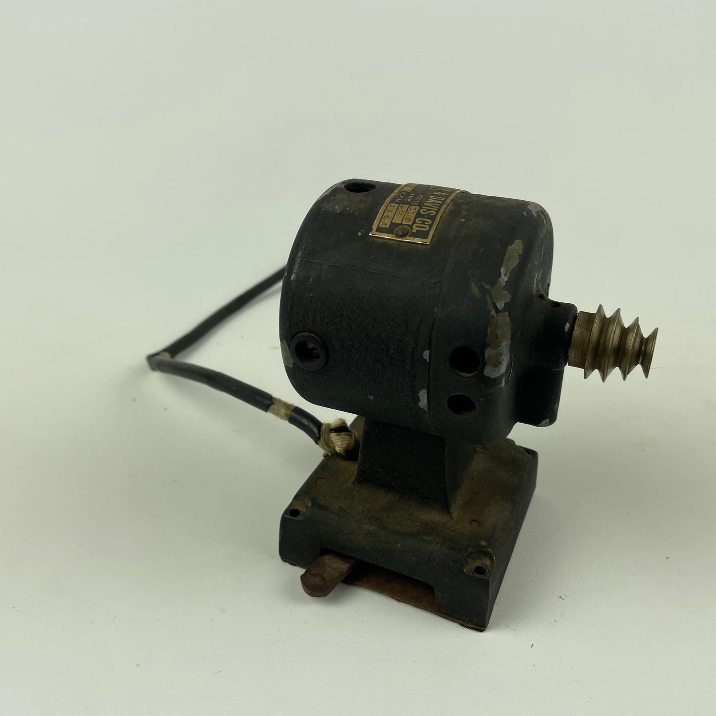 Oct Lot 40- Kendrick and Davis No. 105 Lathe Motor