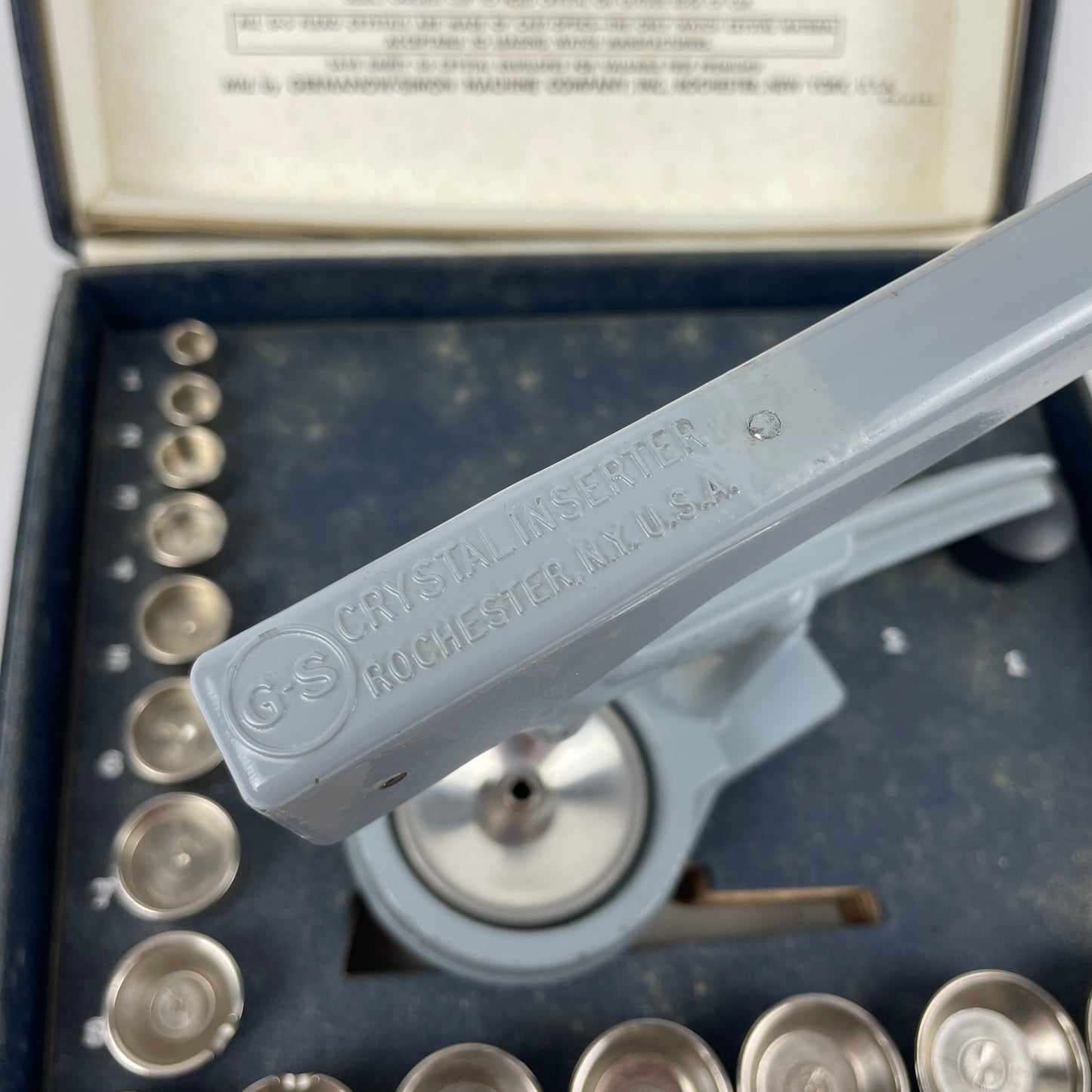 Oct Lot 48- Germanow Simon Hand Crystal Press