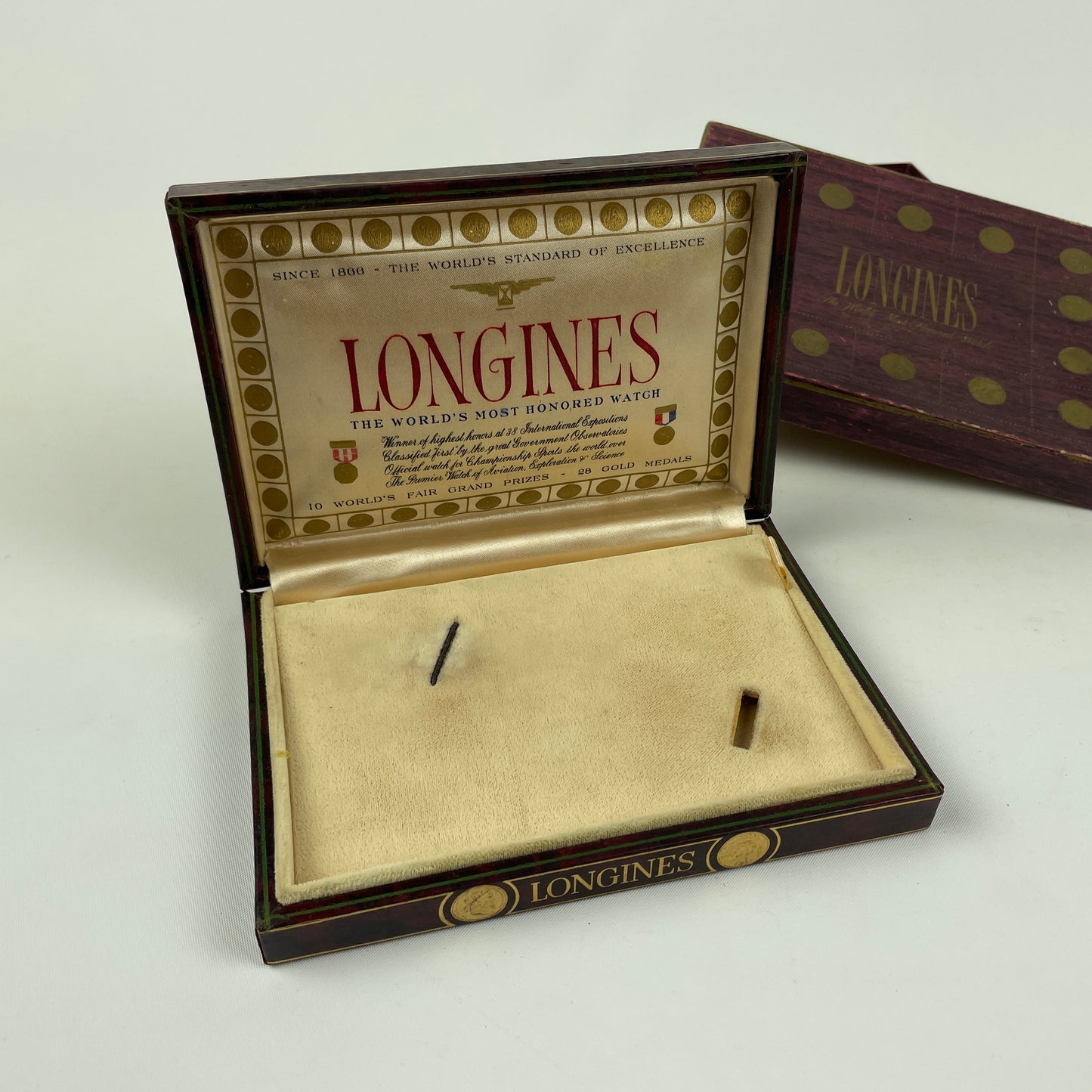 Oct Lot 61- Longines Wristwatch Factory Boxes