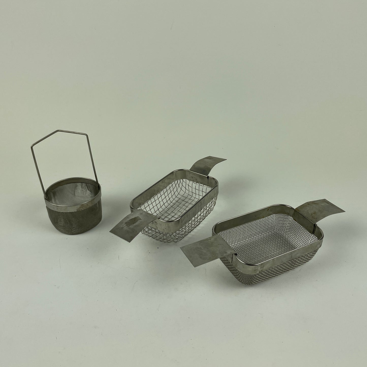 Oct Lot 83- Ultrasonic Cleaning Baskets set of (3)