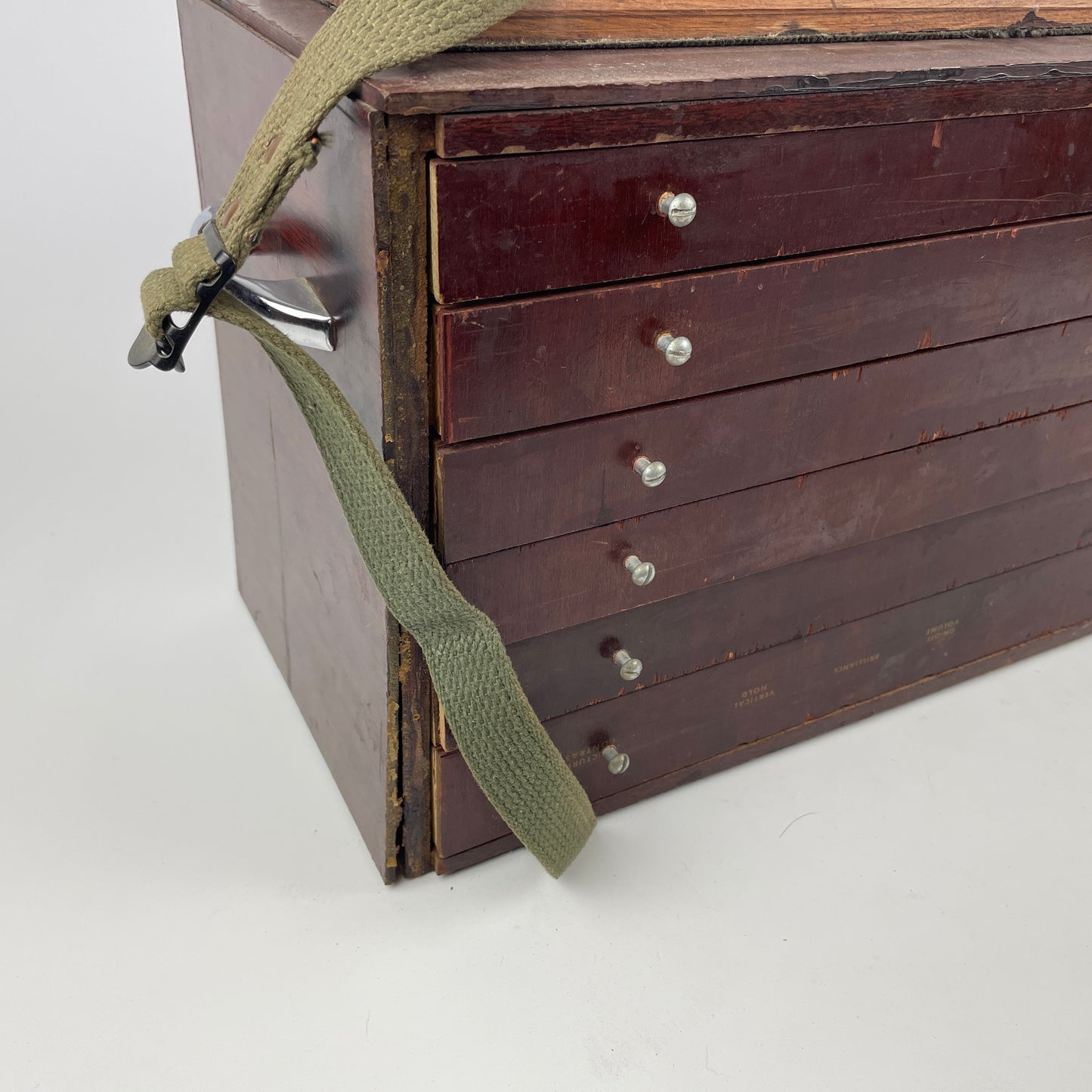 Oct Lot 94- Wooden Storage Tool Chest