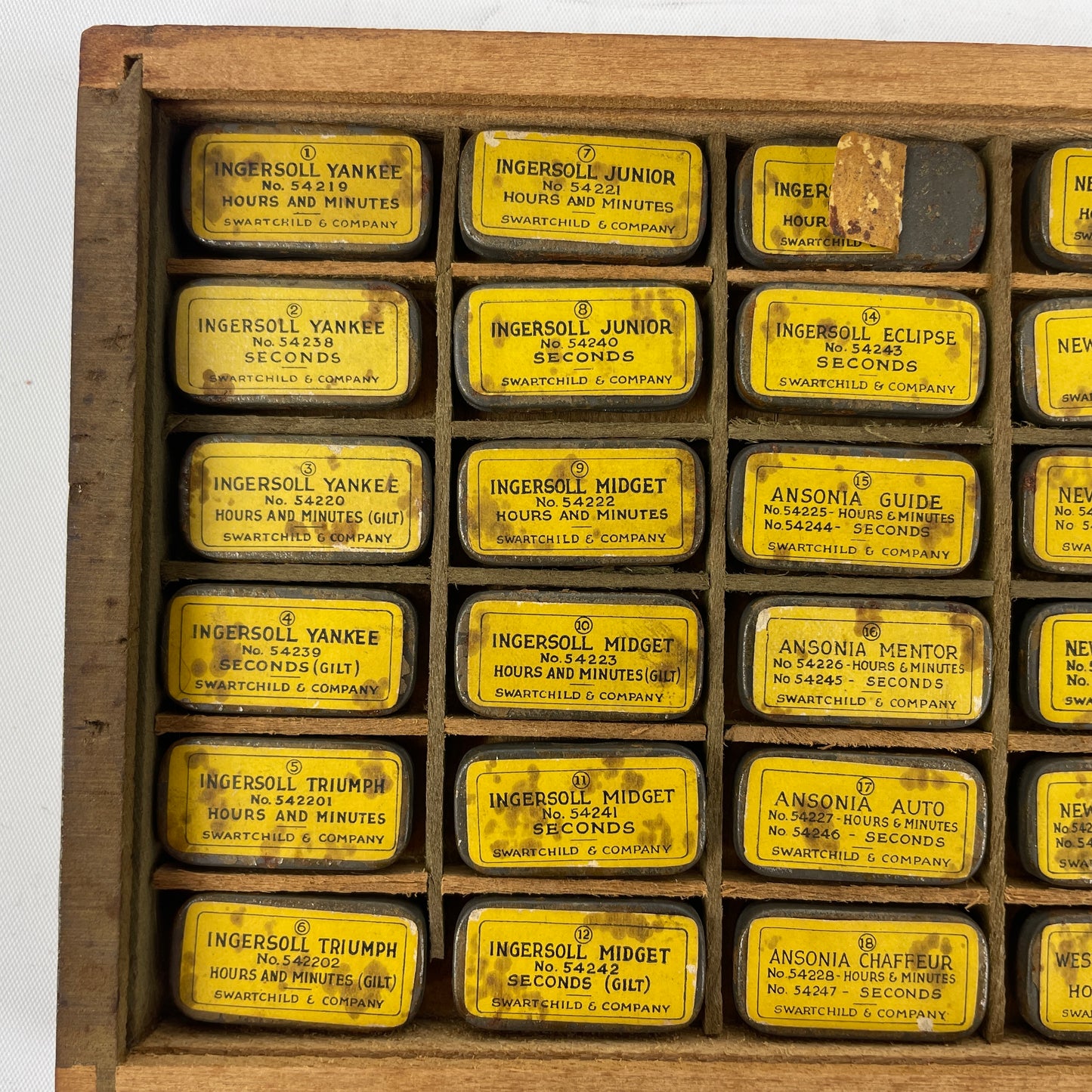 Oct Lot 89- NOS Dollar Pocket Watch Hand Assortment