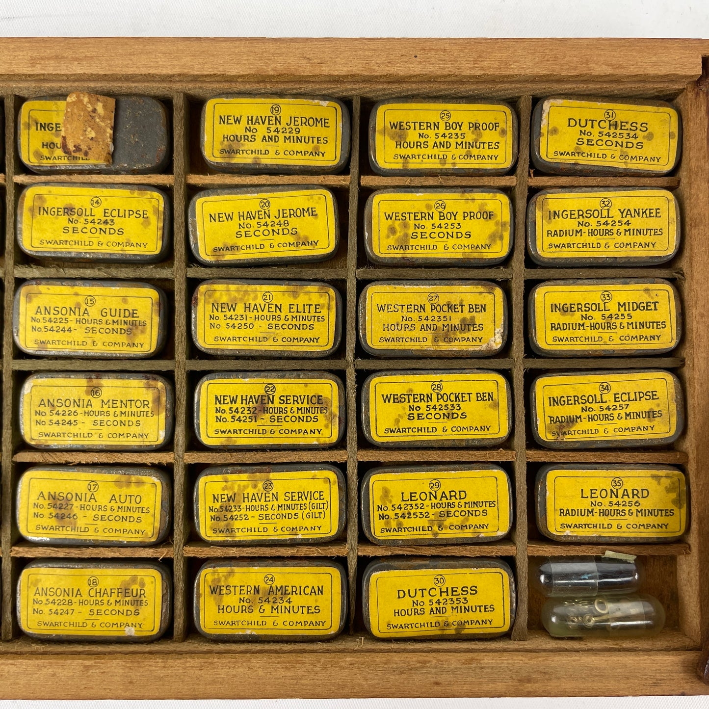 Oct Lot 89- NOS Dollar Pocket Watch Hand Assortment