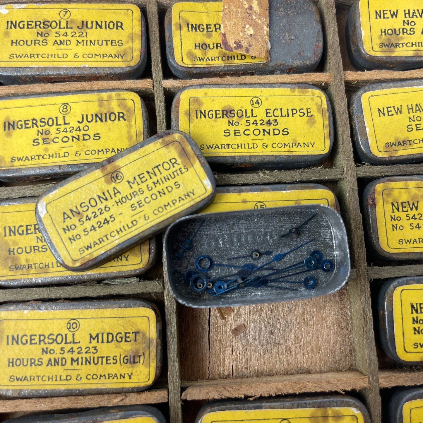 Oct Lot 89- NOS Dollar Pocket Watch Hand Assortment