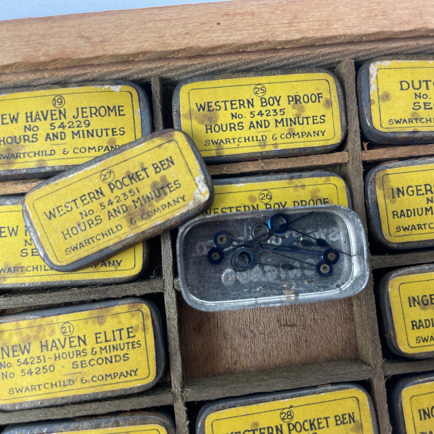 Oct Lot 89- NOS Dollar Pocket Watch Hand Assortment