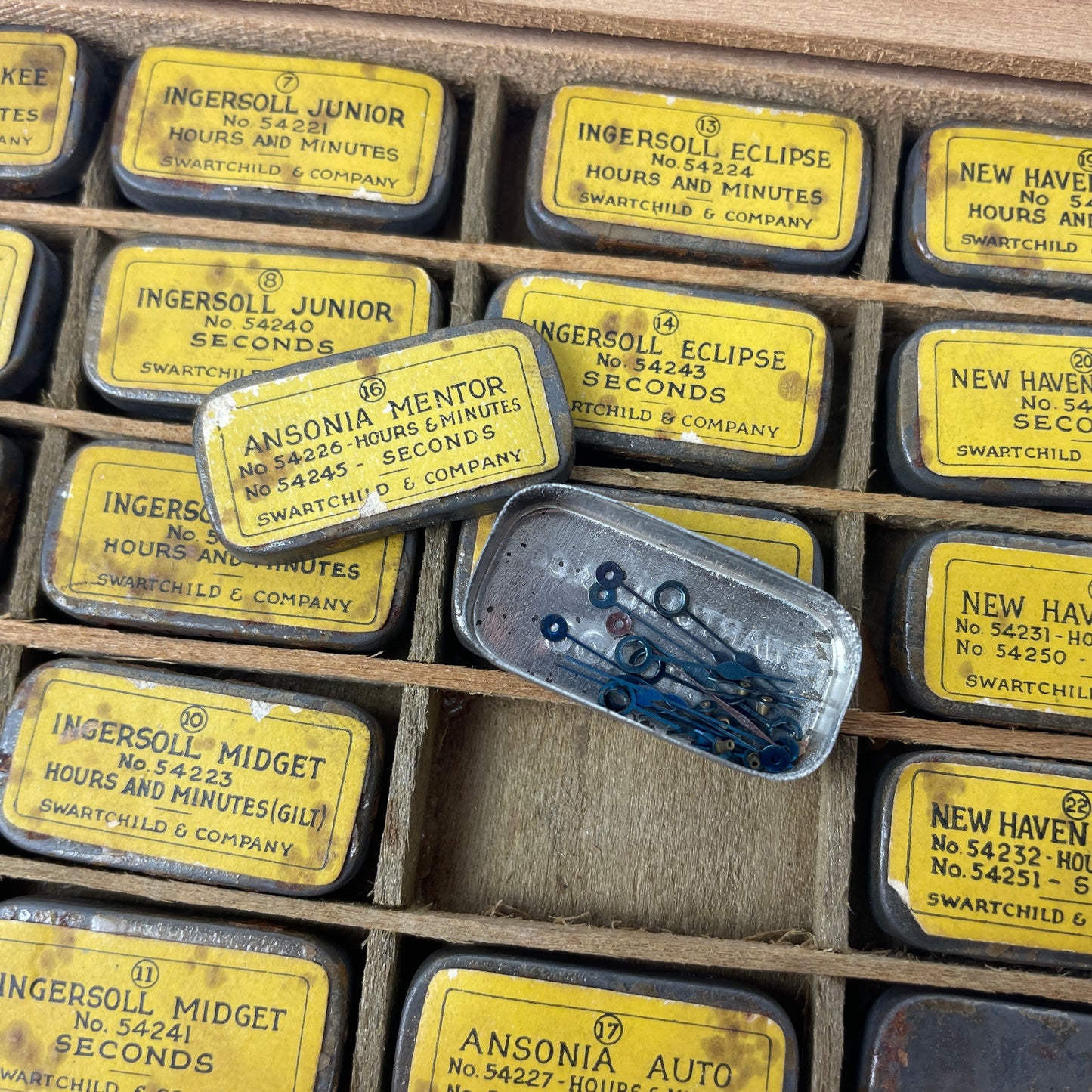 Oct Lot 89- NOS Dollar Pocket Watch Hand Assortment
