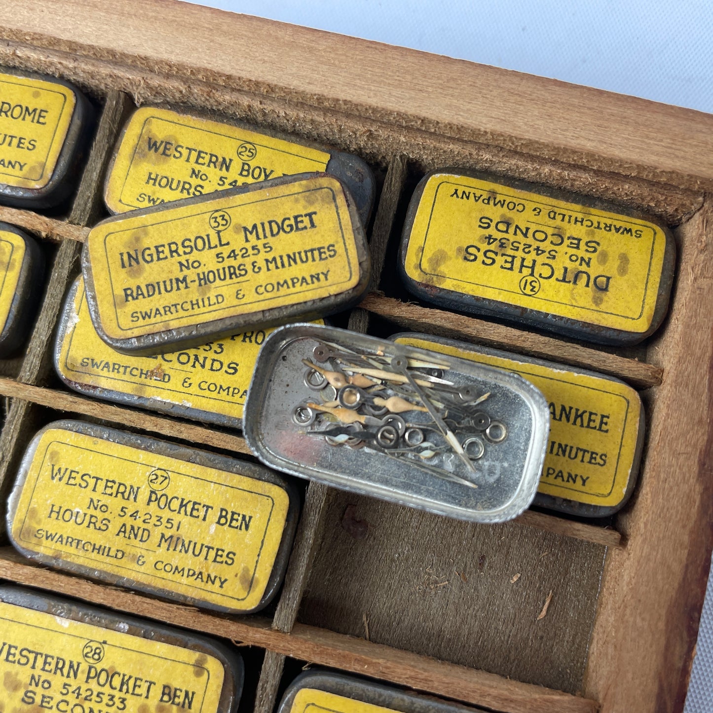 Oct Lot 89- NOS Dollar Pocket Watch Hand Assortment