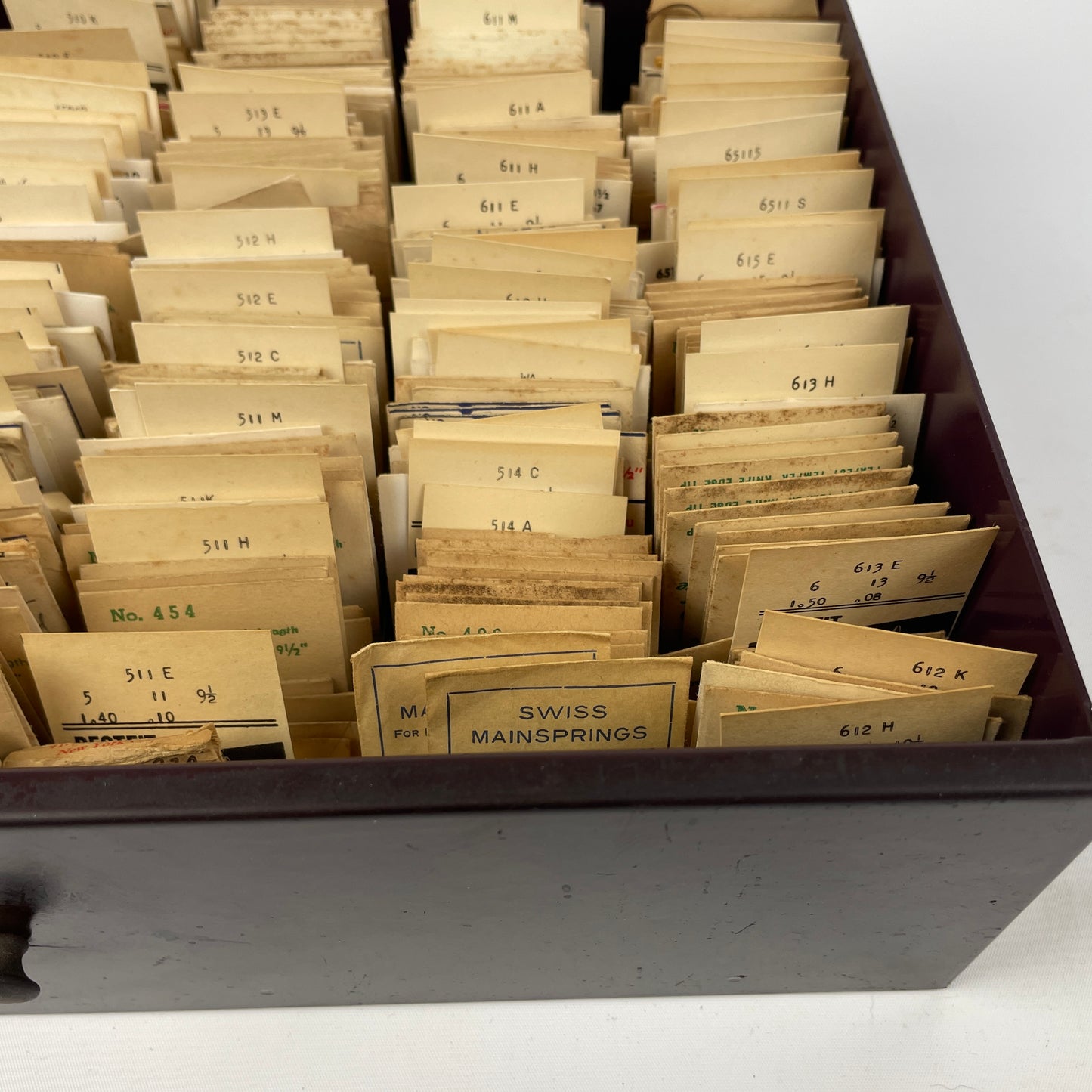 Oct Lot 92- Swiss Sandsteel Mainspring Assortment