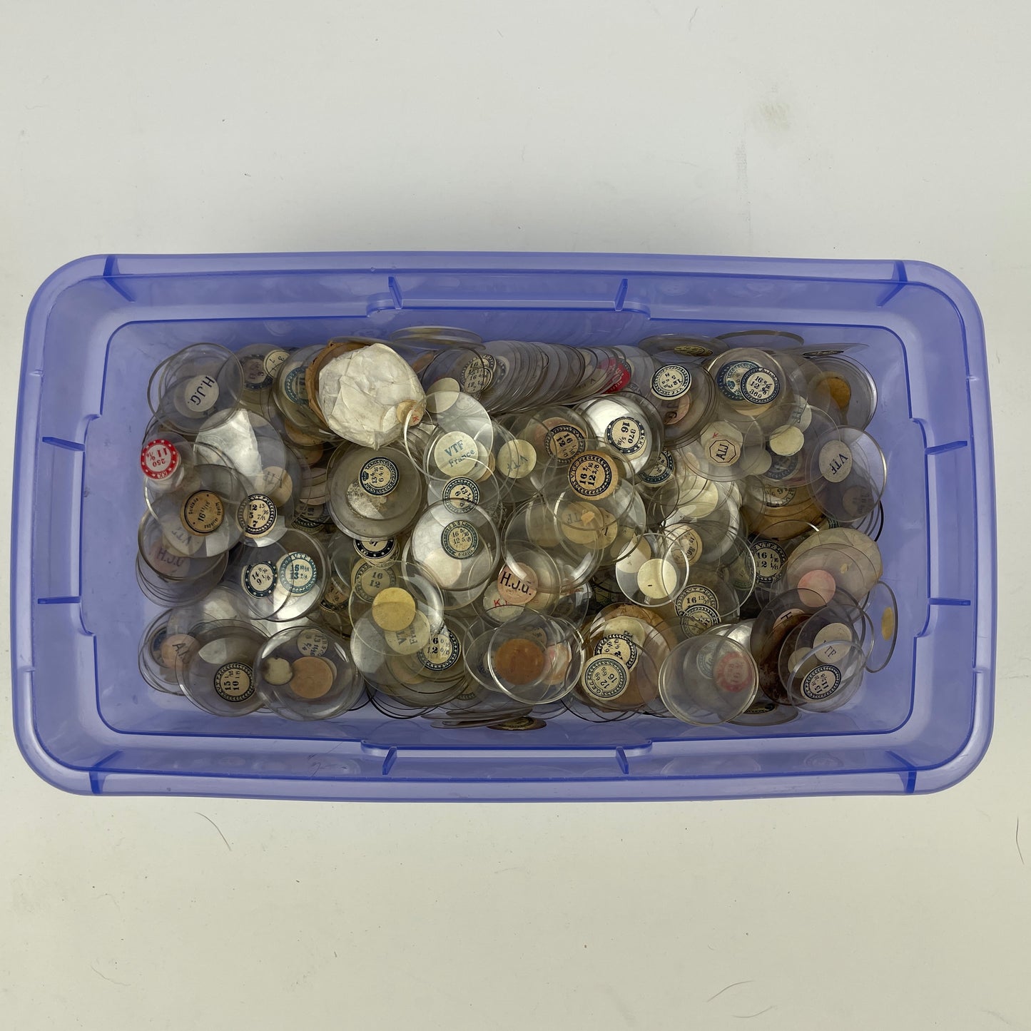 Oct Lot 95- NOS Glass Watch Crystals
