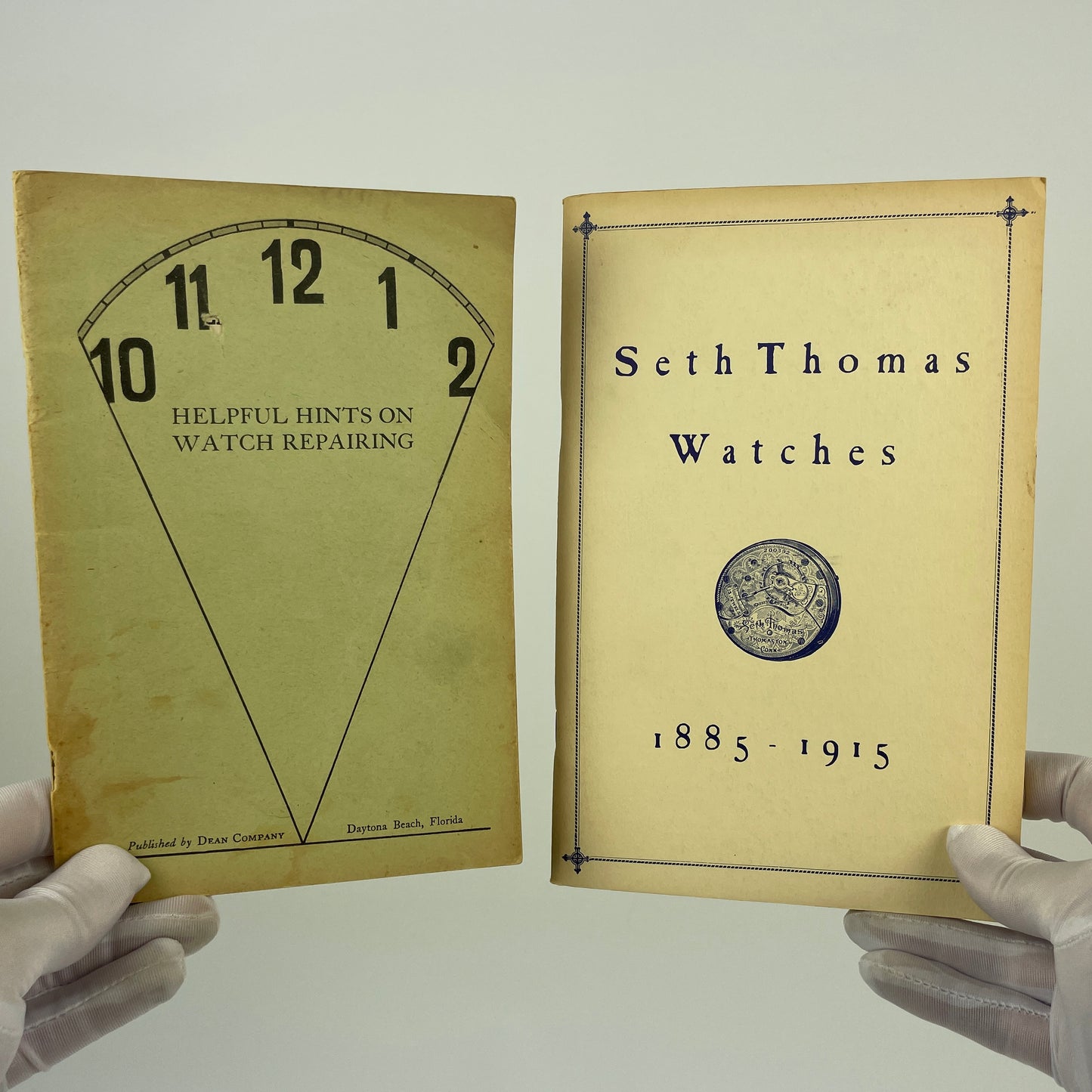 Nov Lot 81- Pocket Watch Book Set | Seth Thomas