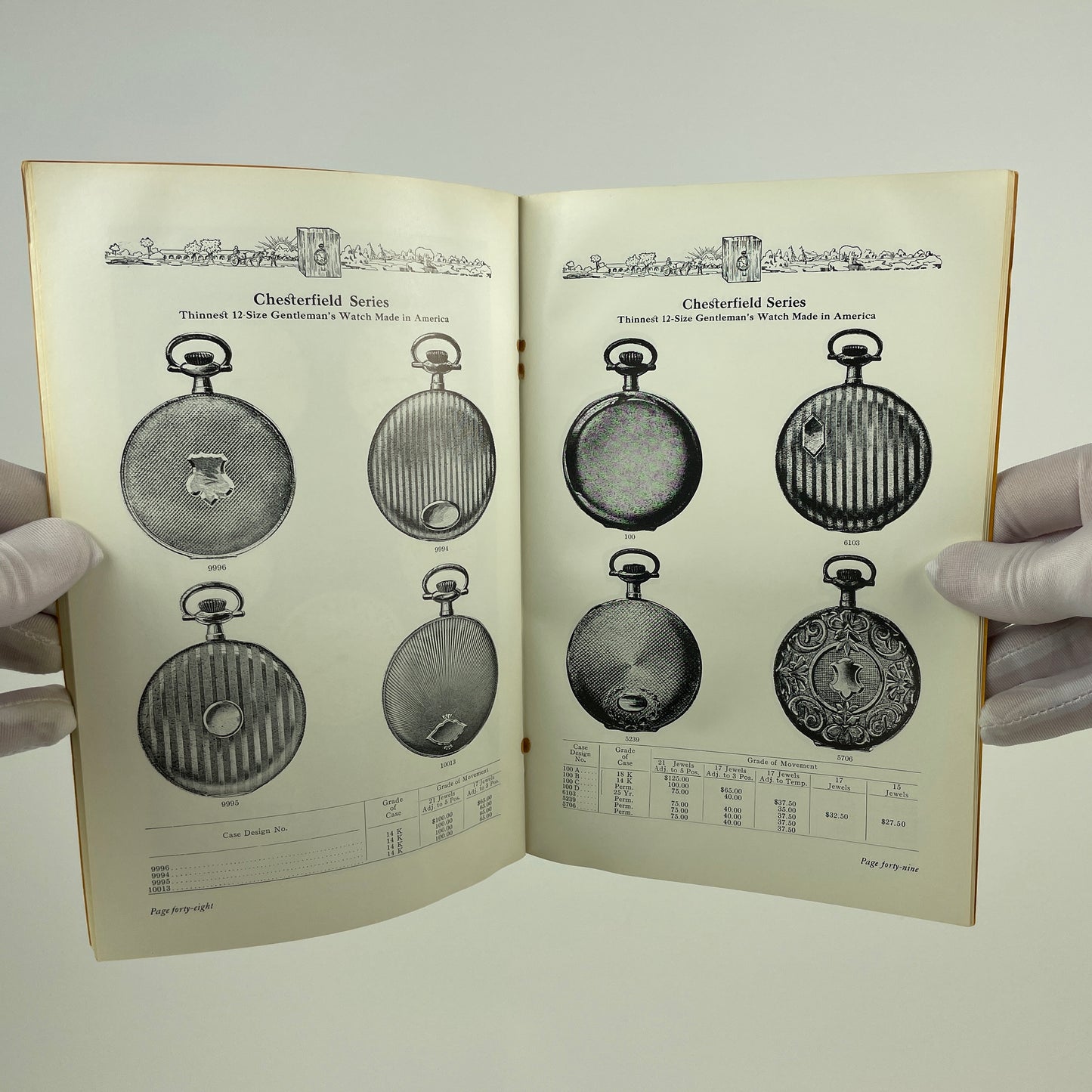 Nov Lot 64- Pocket Watch Book Set | Watham | South Bend