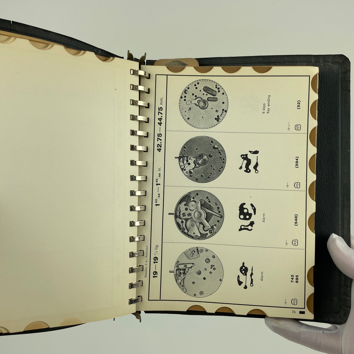 Nov Lot 71- Official Catalogue of Swiss Watch Repair Parts | Part 1&2