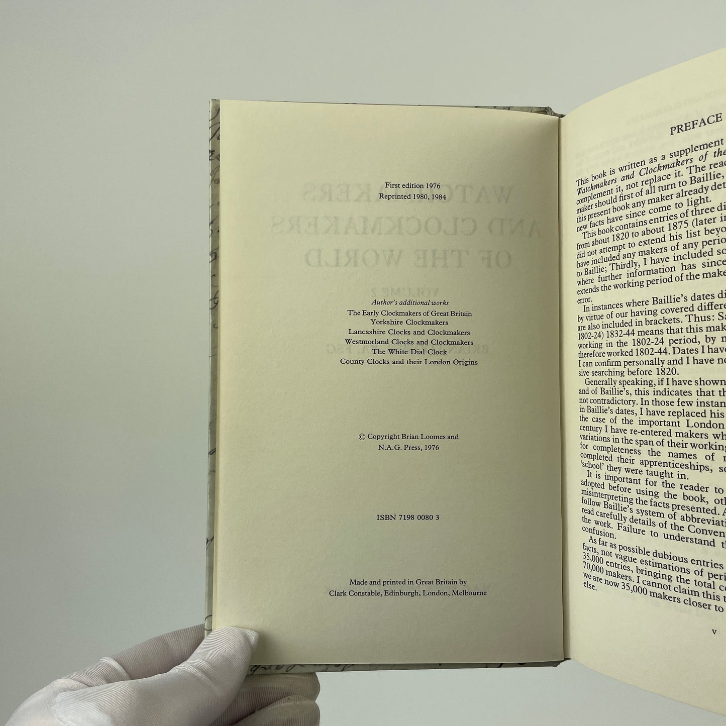 Nov Lot 82- Watchmakers and Clockmakers of the World Book