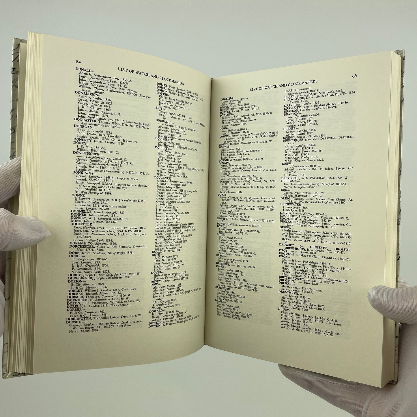 Nov Lot 82- Watchmakers and Clockmakers of the World Book