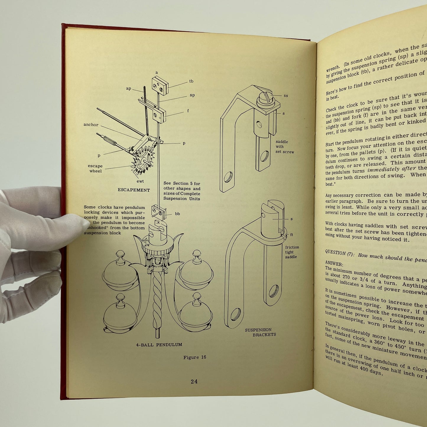 Nov Lot 68- The Horolovar 400-Day Clock Repair Guide | Terwilliger